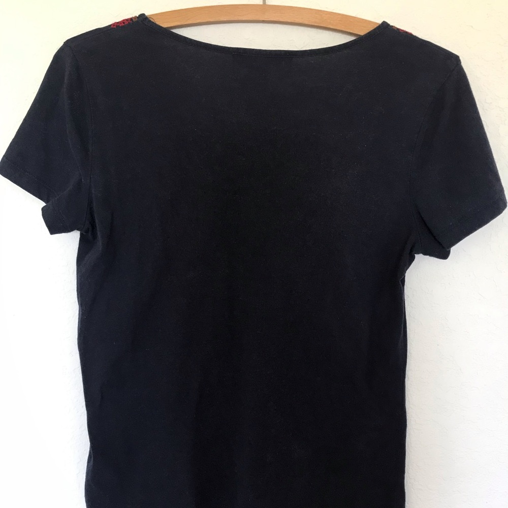 Embroidered Tee - Picture 2 of 3